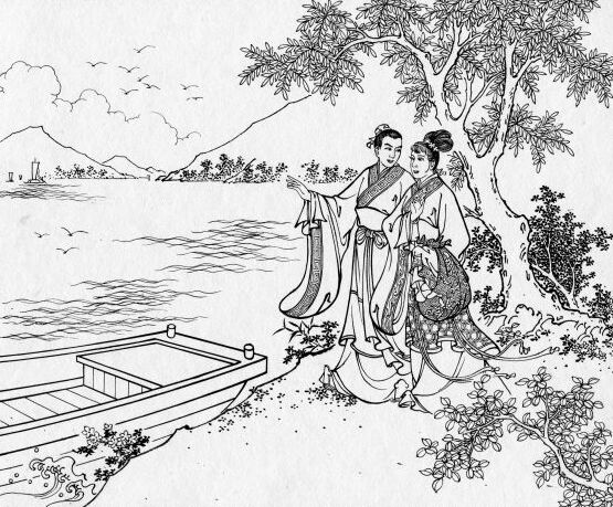 范蠡和西施——中国传统的故事