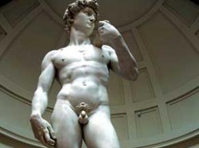 米开朗基罗雕塑作品 《大卫》​​​​​​​雕塑现状