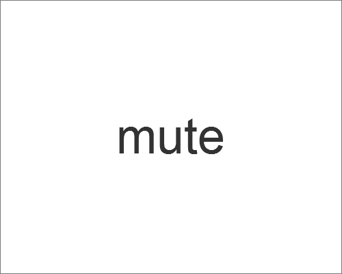 mute是什么意思,mute是什么